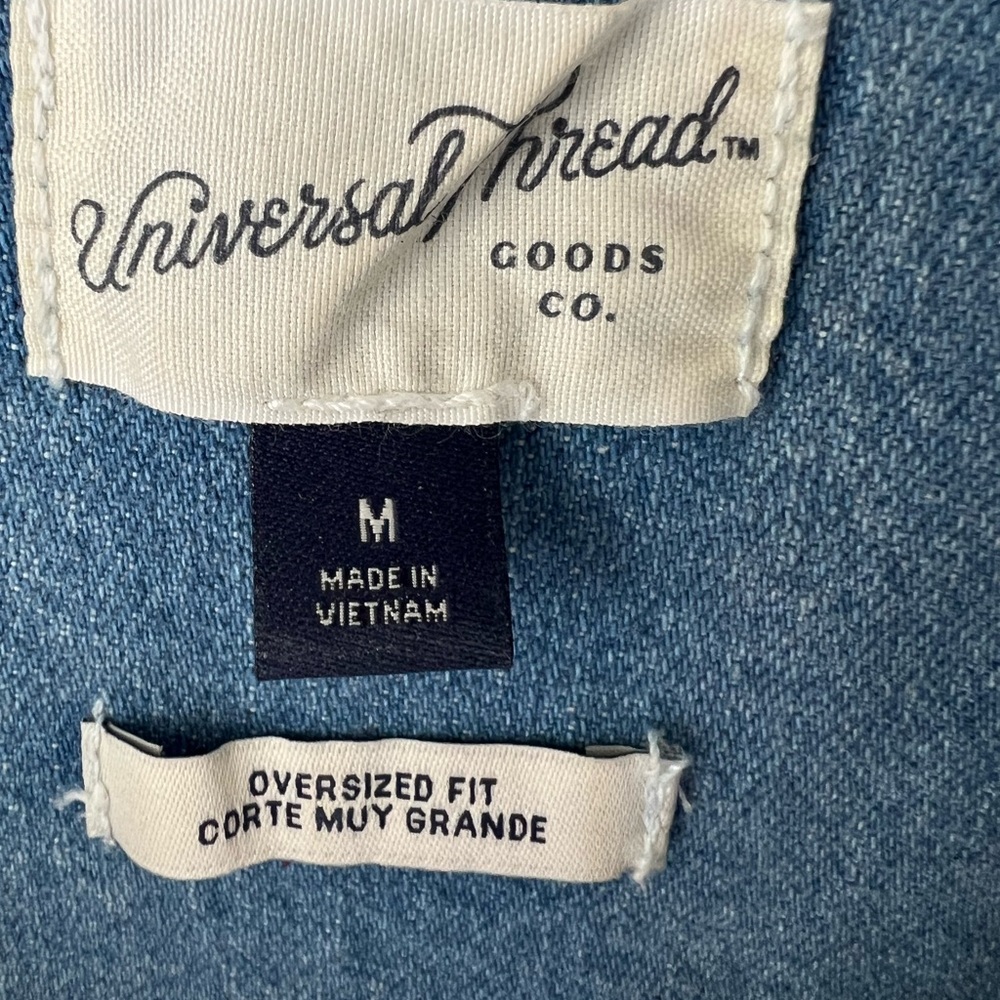 Universal Thread denim rhinestone jacket/top - image 4